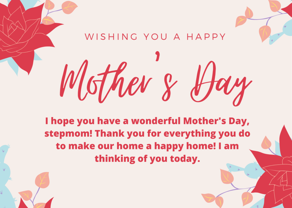Free Printable Mothers Day Cards For Stepmoms And Gift Ideas